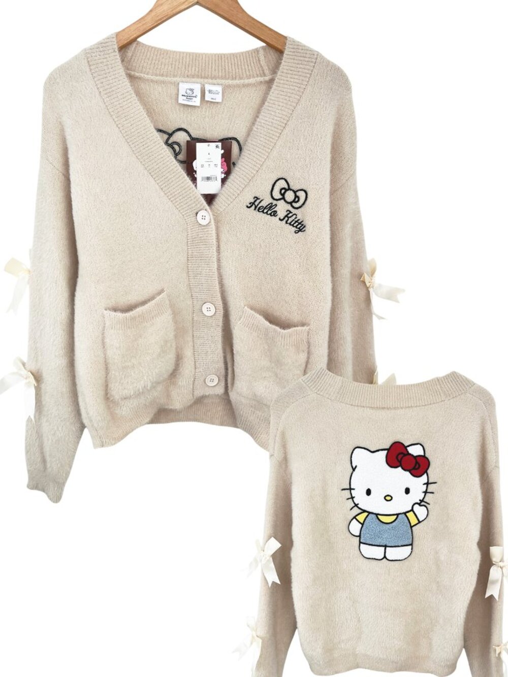 Sanrio Hello Kitty Women’s Cardigan Small NWT
